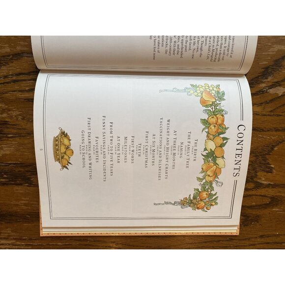 The Kate Greenaway Baby Book Hardcover Record Of The First Five Years By Sheldra - Picture 8 of 11